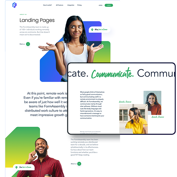 Landing Page